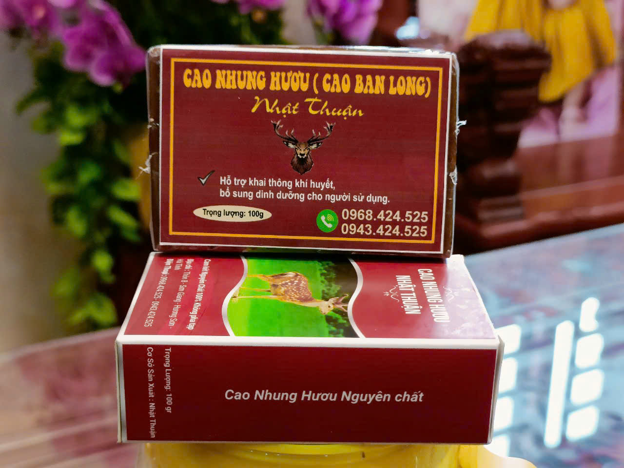 giá bán cao nhung hươu 2025